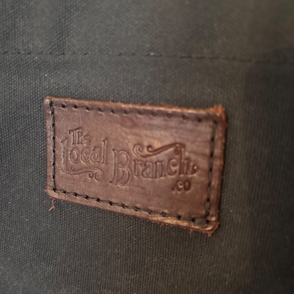 Waxed Canvas Tote Handmade in the USA - Picture 3 of 6